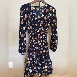 Floral Long Sleeve Dress